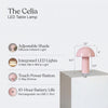 Celia Desk Lamp - Pink