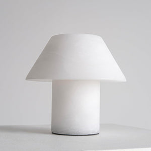 Alora Alabaster Desk Lamp - White