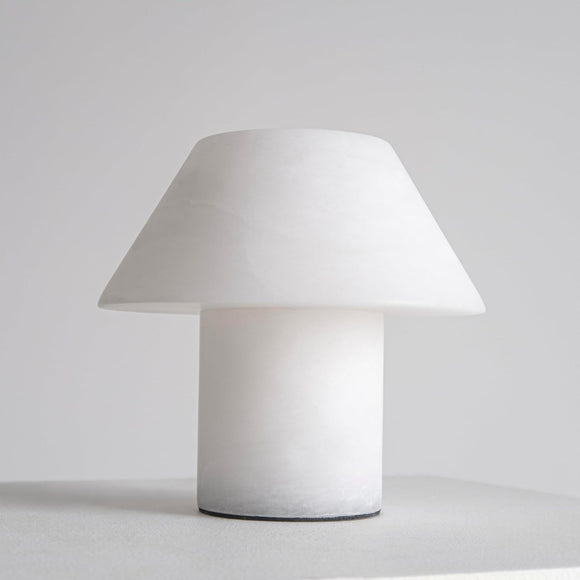 Alora Alabaster Desk Lamp - White